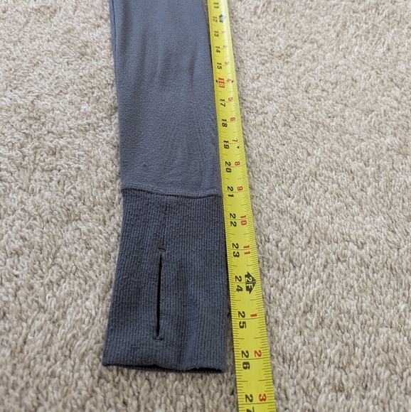 Athleta Pranayama Wrap Cardigan Dark Gray Soft Relaxed Fit - Size XS - Picture 5 of 7